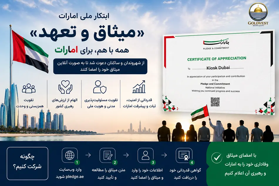امارات طرح «عهد و وعد» را آغاز کرد؛ دعوت عمومی برای اعلام وفاداری به کشور