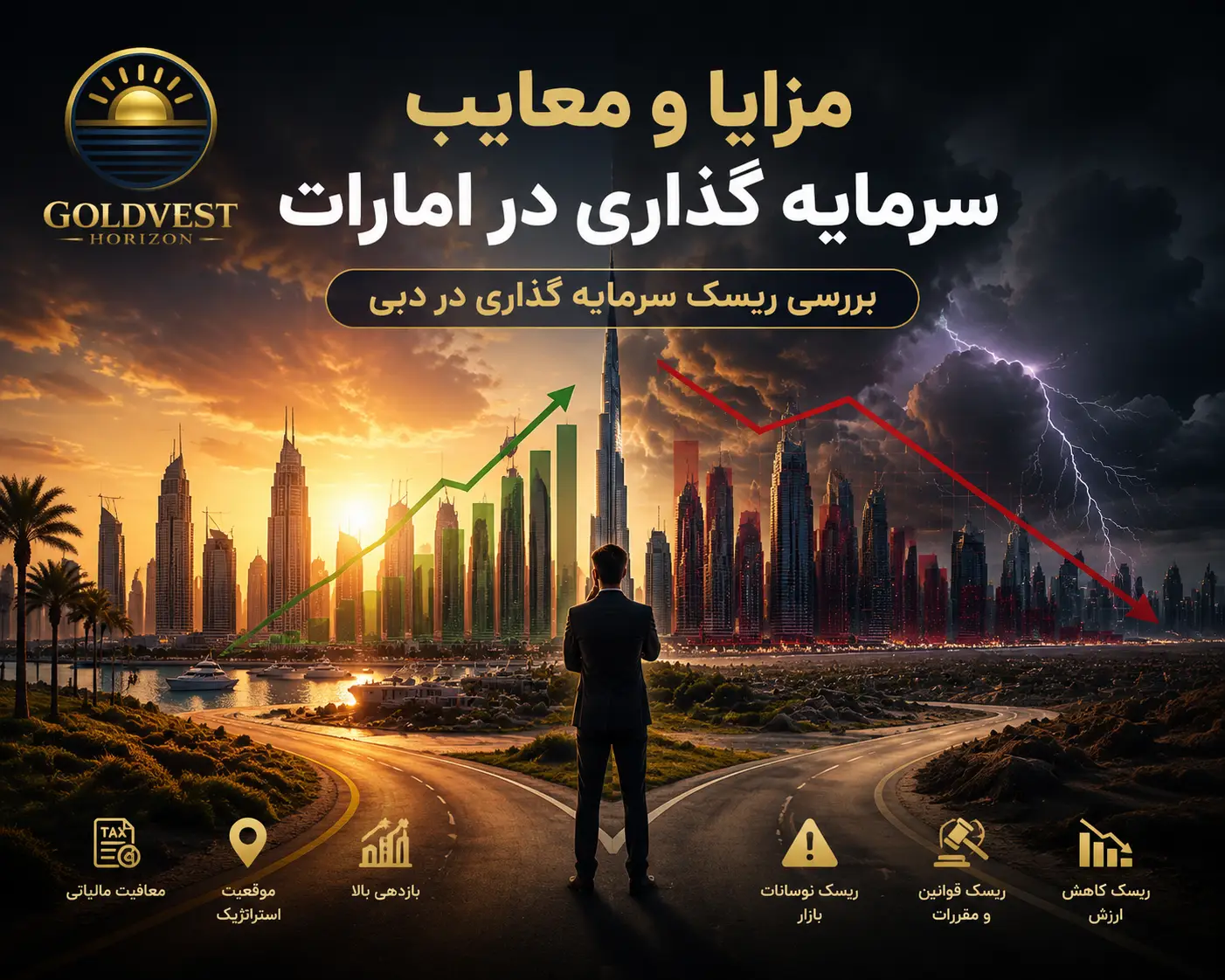 مزایا و معایب سرمایه گذاری در دبی