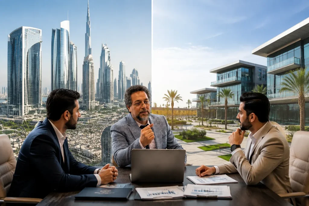 تفاوت انتخاب نوع شرکت و محل ثبت کسب_وکار در دبی