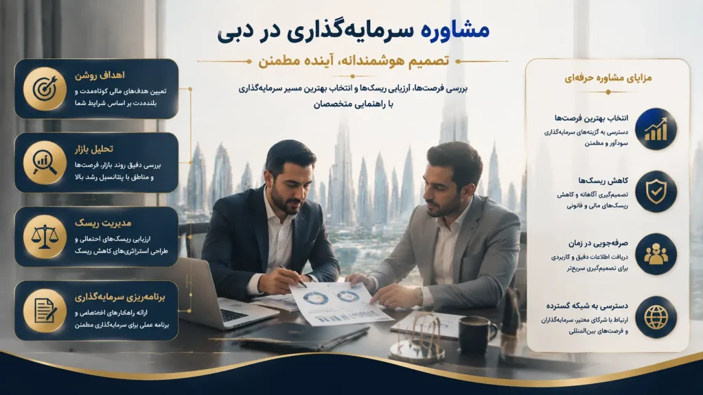 مشاوره سرمایه گذاری در دبی برای ایرانیان
