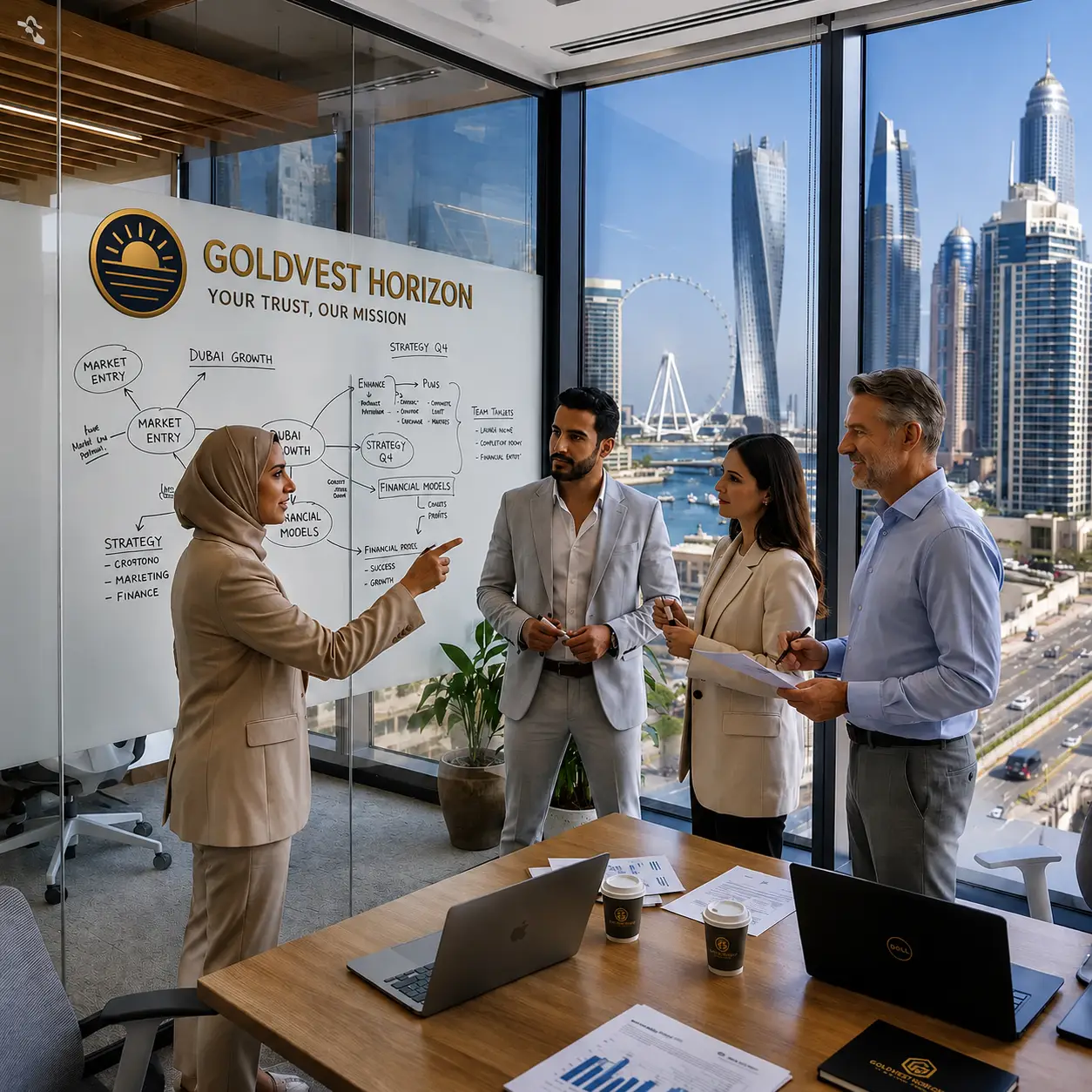 Business advisory consultant helping entrepreneurs grow in the UAE