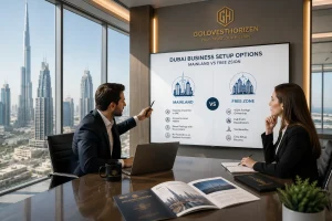 Mainland and free zone company registration in Dubai