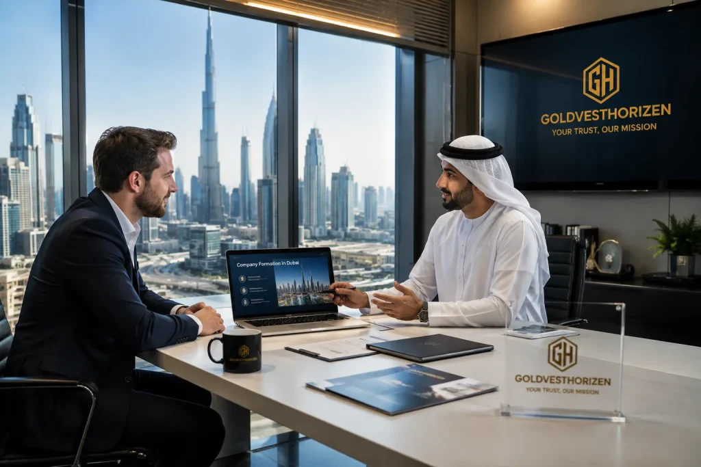 Professional company registration services in Dubai